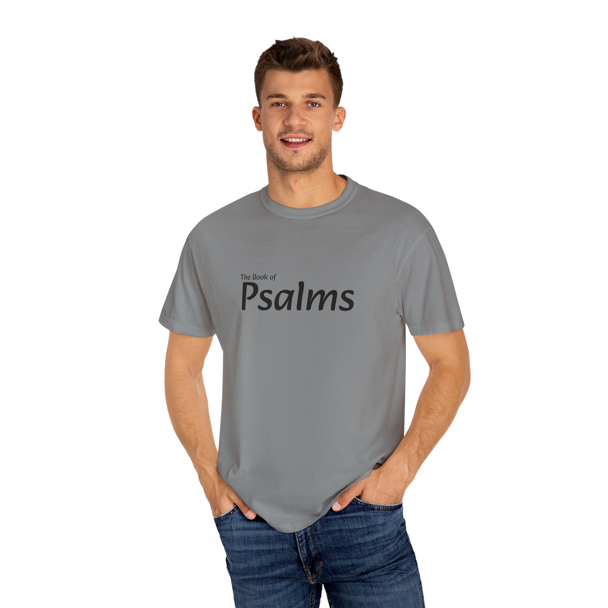 Inspirational Bible Verse T-Shirt, Faith Apparel, Christian Gift, Psalm 23 Shirt, Unisex Clothing