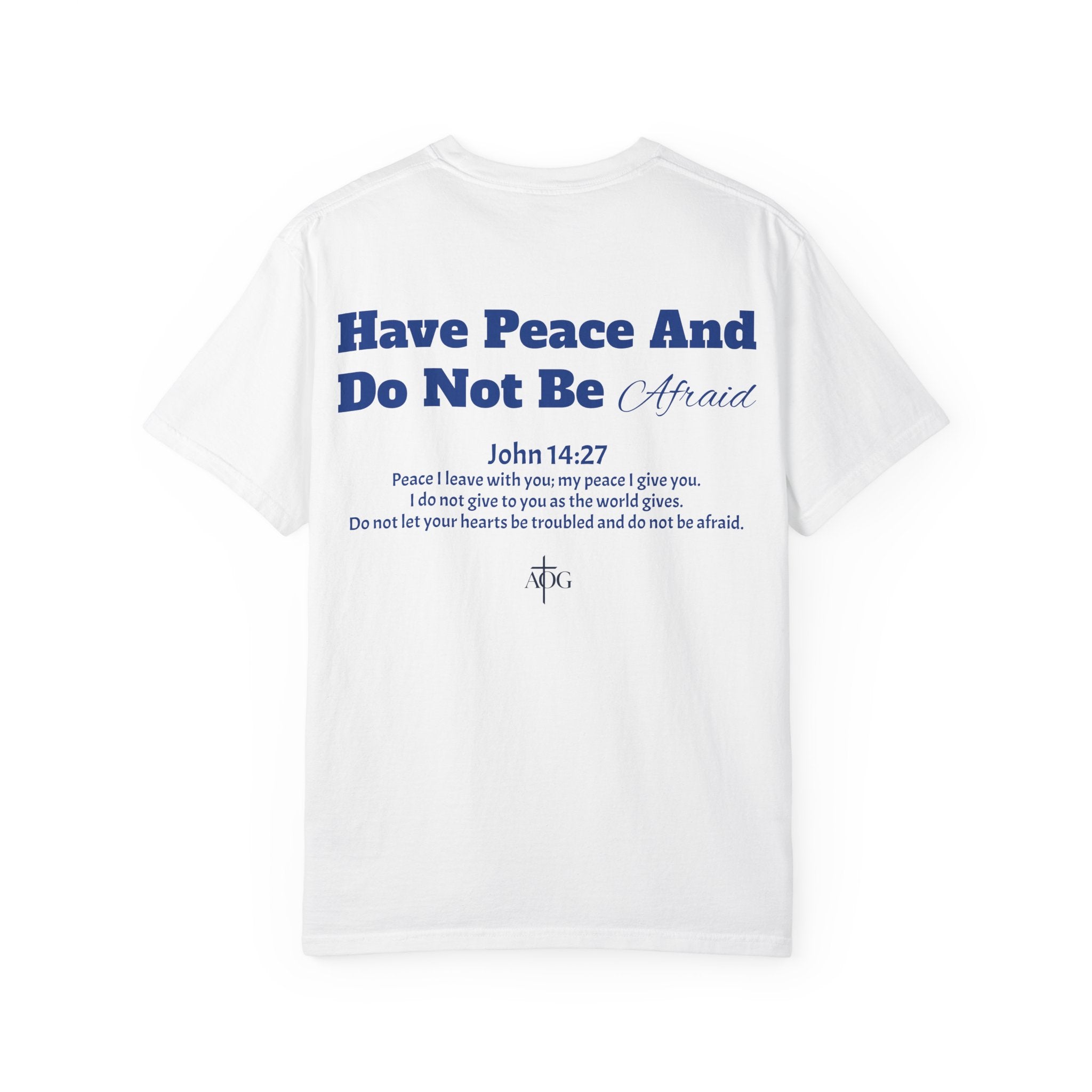 Peaceful Message Unisex T-Shirt, Inspirational Tee, Casual Wear, Spiritual Gift, Motivational Shirt
