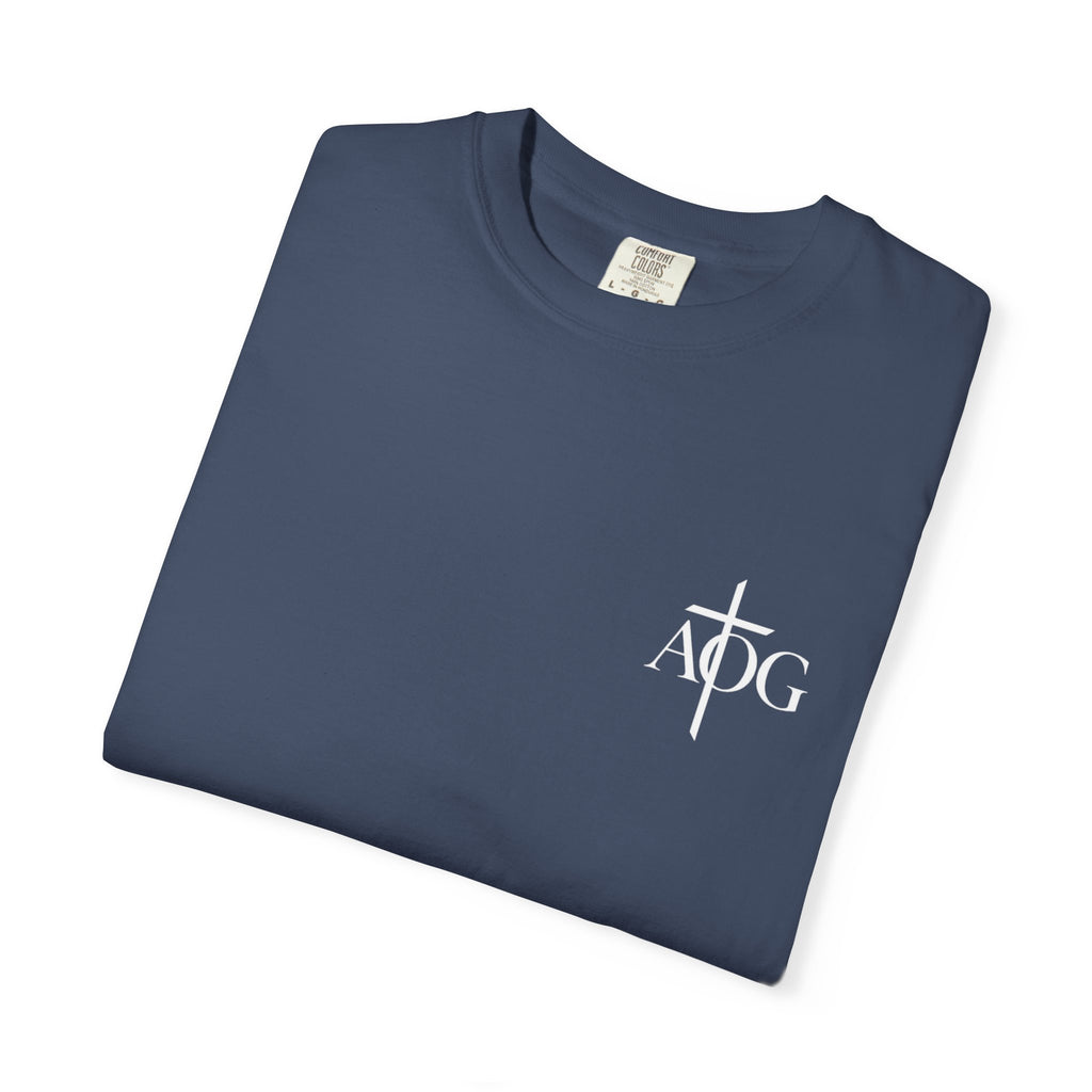 Garment-Dyed T-Shirt with Revelation 19:16 Design | Unisex Christian Tee | Faith-Based Apparel | Stylish Gift for Believers, Spiritual [...]