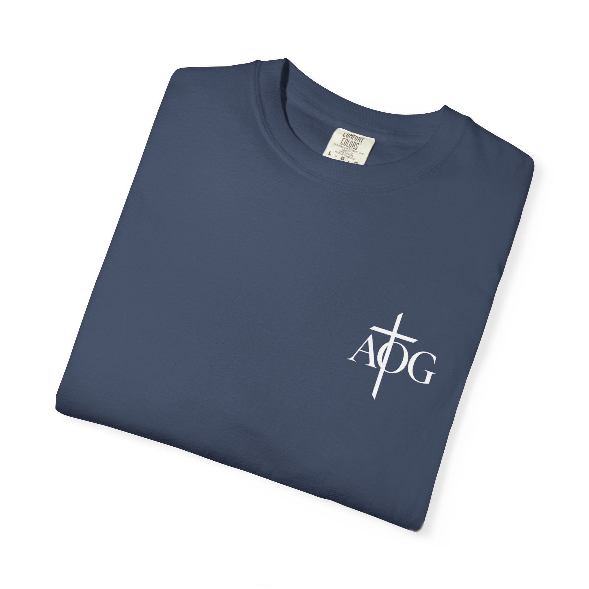 Garment-Dyed T-Shirt with Revelation 19:16 Design | Unisex Christian Tee | Faith-Based Apparel | Stylish Gift for Believers, Spiritual [...]