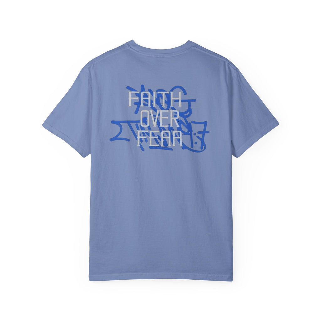 Garment-Dyed Unisex T-Shirt with Bold Design - Casualwear, Streetwear, Graphic Tee, Everyday Style, Gift for Him/Her