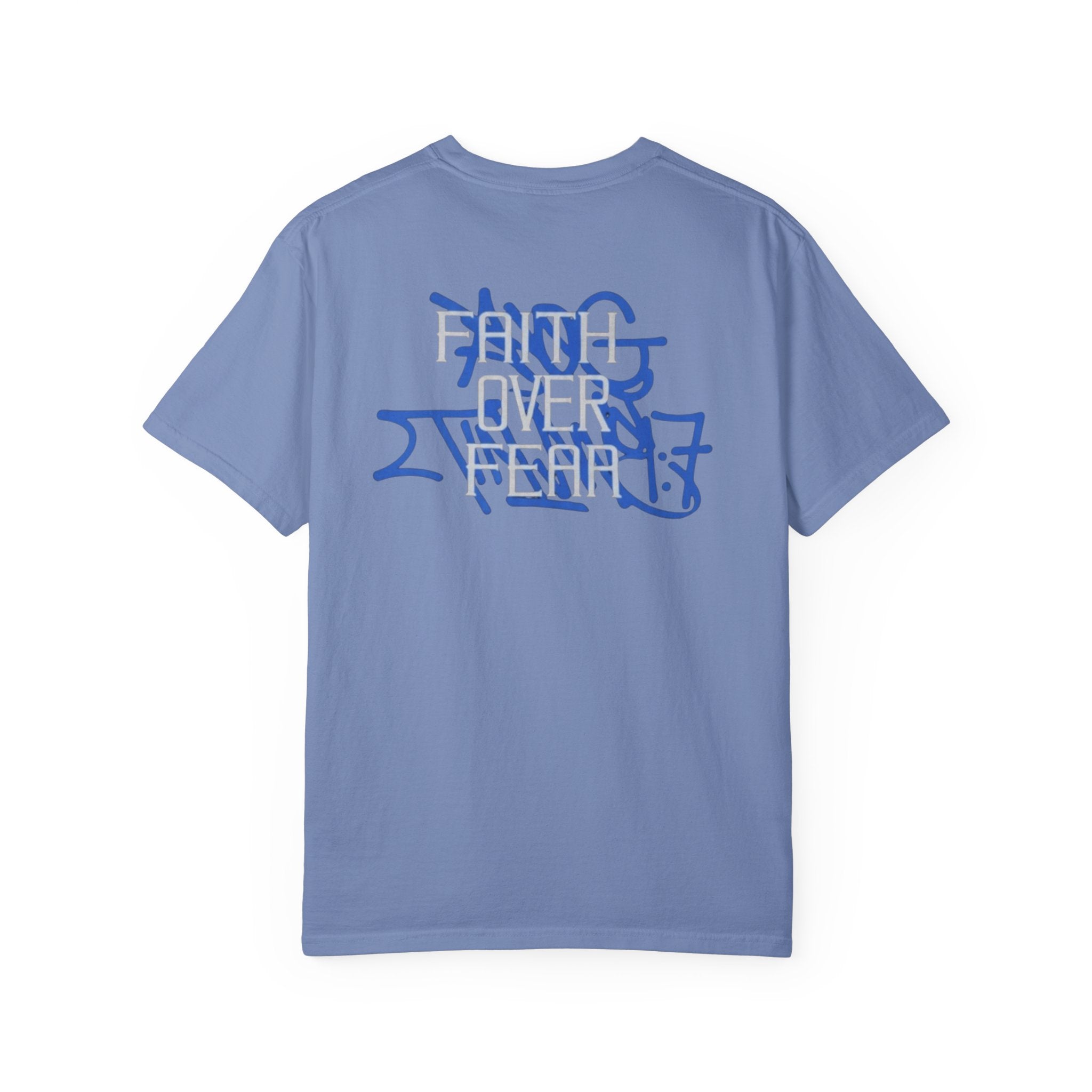 Garment-Dyed Unisex T-Shirt with Bold Design - Casualwear, Streetwear, Graphic Tee, Everyday Style, Gift for Him/Her