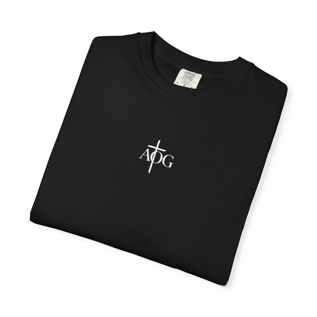 Garment-Dyed Unisex T-Shirt with Bold Design - Casualwear, Streetwear, Graphic Tee, Everyday Style, Gift for Him/Her