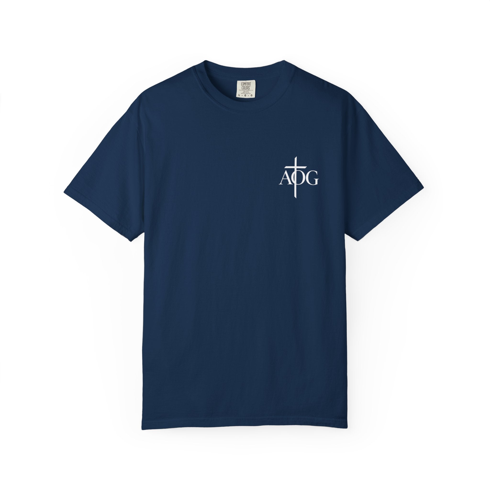 Garment-Dyed T-Shirt with Revelation 19:16 Design | Unisex Christian Tee | Faith-Based Apparel | Stylish Gift for Believers, Spiritual [...]