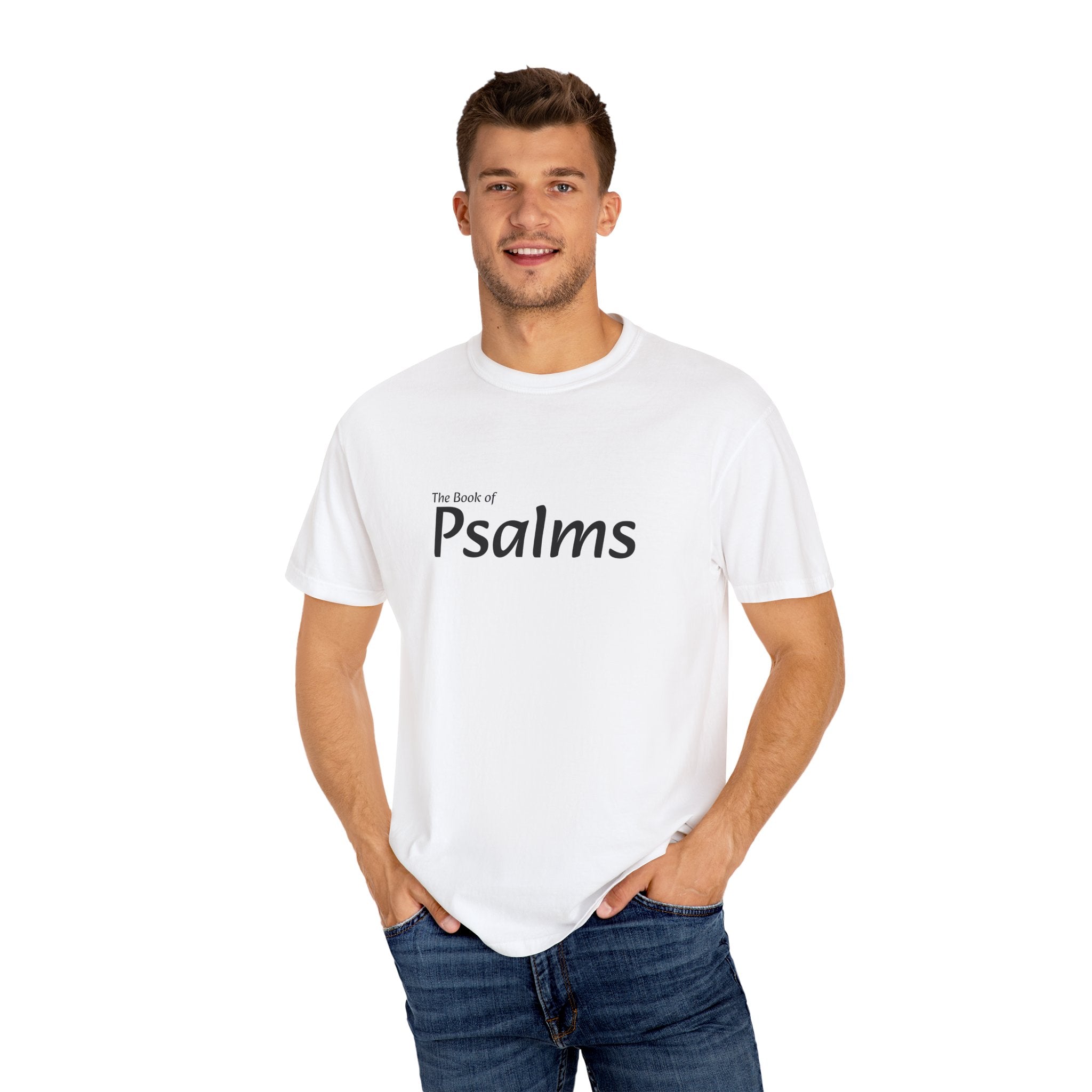 Inspirational Bible Verse T-Shirt, Faith Apparel, Christian Gift, Psalm 23 Shirt, Unisex Clothing