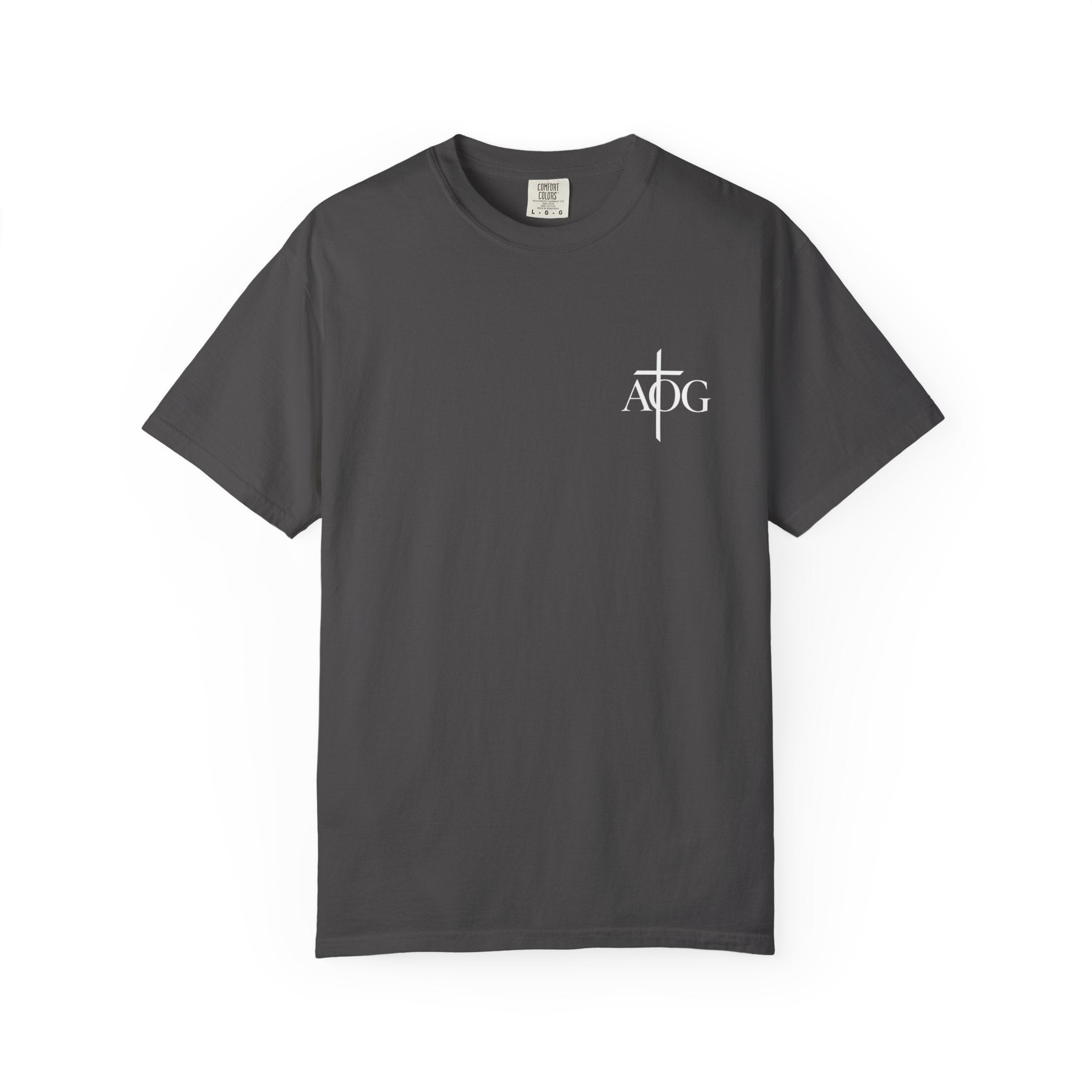 Garment-Dyed T-Shirt with Revelation 19:16 Design | Unisex Christian Tee | Faith-Based Apparel | Stylish Gift for Believers, Spiritual [...]