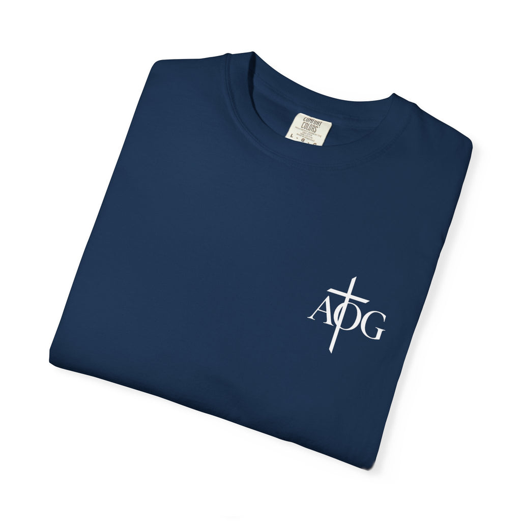 Garment-Dyed T-Shirt with Revelation 19:16 Design | Unisex Christian Tee | Faith-Based Apparel | Stylish Gift for Believers, Spiritual [...]