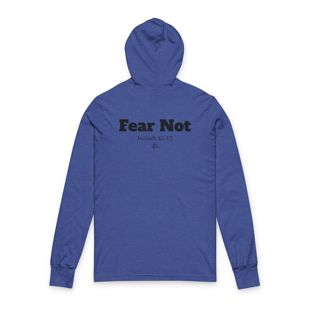 Faith-Inspired Unisex Hooded Long Sleeve Tee - 'Fear Not' Isaiah 41:13, Christian Apparel, Casual Wear, Inspirational Gift, Hoodie for [...]