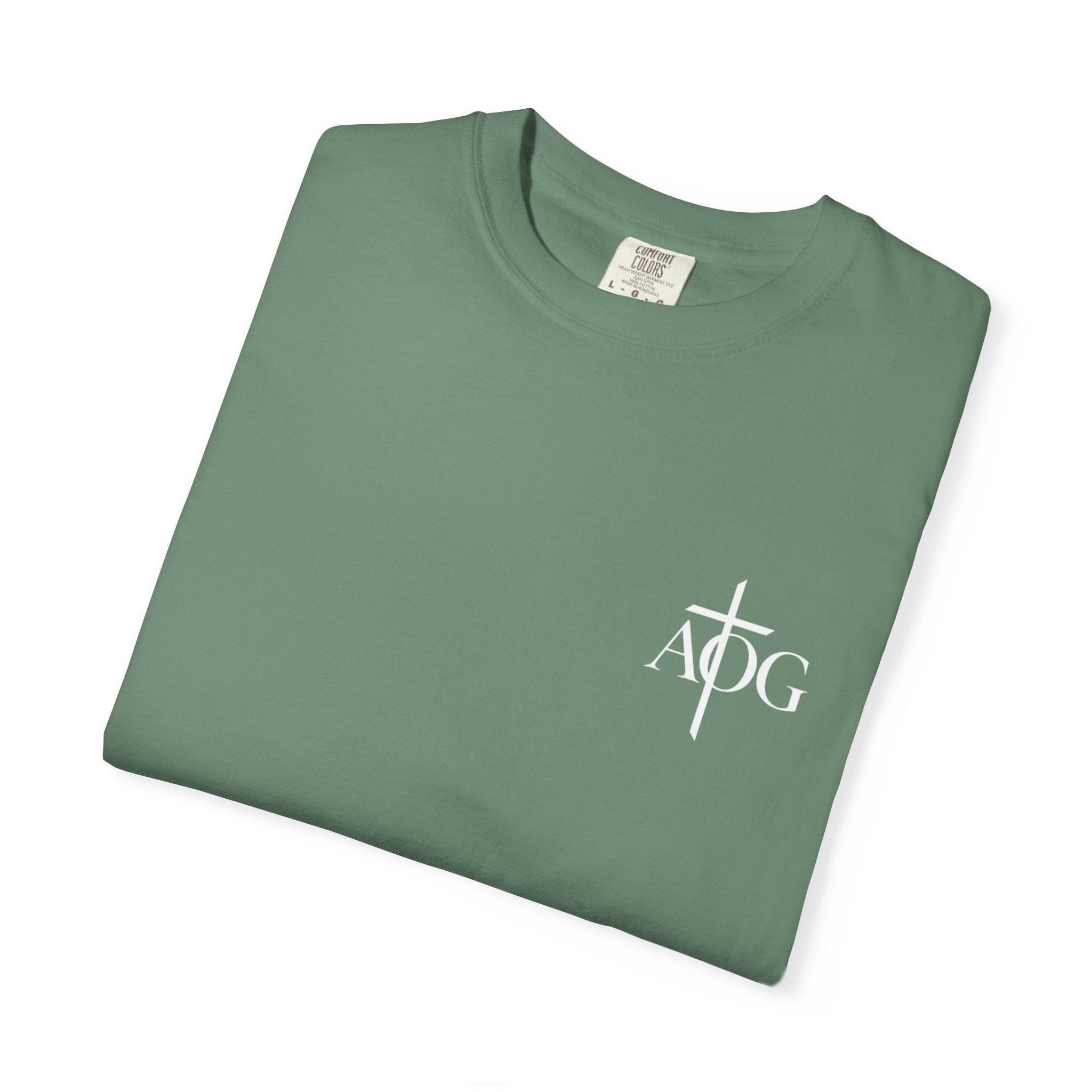 Garment-Dyed T-Shirt with Revelation 19:16 Design | Unisex Christian Tee | Faith-Based Apparel | Stylish Gift for Believers, Spiritual [...]