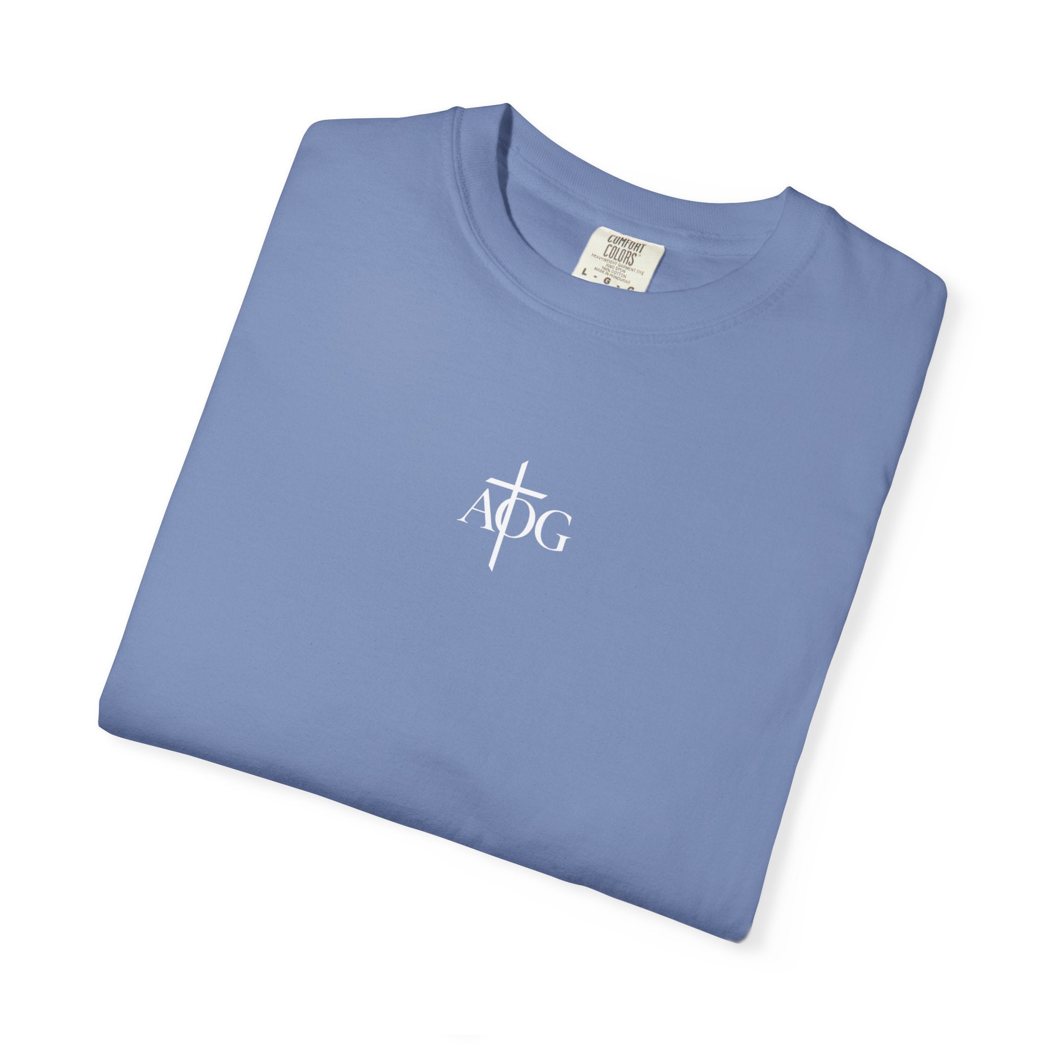 Garment-Dyed Unisex T-Shirt with Bold Design - Casualwear, Streetwear, Graphic Tee, Everyday Style, Gift for Him/Her